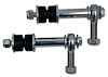 D94-97-FEL-2-BL Extreme Duty Spherical Front Sway Bar End Links 1994-1997 Dodge Ram 1500, 2500 & 3500, Black Bushings - image 1