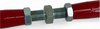 FG-104-6774-4130R Tubular Adjustable Rear Panhard Track Bar Fits Select 1967-1974 Ford, Mercury Models, Bright Red - image 4