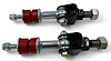 SEL-19-409-F4 Spherical Front Sway Bar End Links 1993-2002 GM F-Body Camaro & Firebird [Red Bushings] - image 1