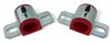 924-FRONT-SELB 1.25 in. Solid Front Sway Bar, Spherical End Links, 1993-2002 GM F-Body [Black] - image 3