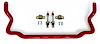 925T-FRONT-SELR 1.375 in. Tubular Front Sway Bar, Spherical End Links, 1978-1988 GM G-Body [Red] - image 1