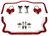 925T-SEL-919-300R Front & Rear Sway Bars Set, Spherical End Links, 1978-1988 GM G-Body [Red] - image 1