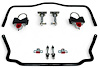 926-SEL-918-325B Front & Rear Sway Bars Set, Spherical End Links, 1968-1972 GM A-Body [Black] - image 1