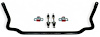 927-FRONT-7790-SELB 1-5/16 in. Solid Front Sway Bar, Spherical End Links, 1977-1990 GM A-Body [Black] - image 1