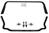 927-9196-SELB Front & Rear Sway Bar Set, Spherical End Links, 1991-1996 GM B-Body [Gloss Black] - image 1