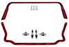 927-9196-SELR Front & Rear Sway Bar Set, Spherical End Links, 1991-1996 GM B-Body [Bright Red] - image 1