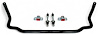 930-FRONT-SELB 1-5/16 in. Solid Front Sway Bar, Spherical End Links, 1970-1981 GM F-Body [Black] - image 1