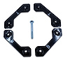 JK-TGRK1 Rear Tailgate Reinforcement Kit, For Oversize Spare Tire, 2007-2018 Jeep Wrangler JK
