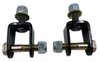 LSM-125-500 No-Bind Rear Lower Shock Relocation Mounting Brackets - image 2