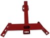 PGXM-FLR Powerglide Trans Crossmember, DS Loop, 1982-1992 GM F-Body [Red] - image 3