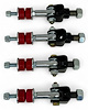 SEL-F4K1 Front & Rear Spherical Sway Bar End Links Kit, 1993-2002 GM F-Body Camaro & Firebird, Red Bushings - image 1