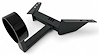 T56XM-FLB T-56 6-Speed Transmission Crossmember with Driveshaft Safety Loop, 1982-1992 GM F-Body Camaro & Firebird, Gloss Black - image 1