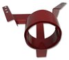 T56XM-FLR T-56 6-Speed Transmission Crossmember with Driveshaft Safety Loop, 1982-1992 GM F-Body Camaro & Firebird, Bright Red - image 3