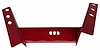 T56XMR T-56 Six Speed Transmission Crossmember, 1982-1992 GM F-Body Camaro & Firebird, Bright Red - image 1