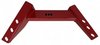 T56XMR T-56 Six Speed Transmission Crossmember, 1982-1992 GM F-Body Camaro & Firebird, Bright Red - image 4