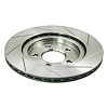 Street Series T2 Slot Brake Disc, 05-13 Ford Mustang GT/V6 - image 1