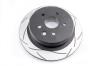 Street T2 Slotted Rear Brake Rotor, 2012+ Lexus IS350 - image 1