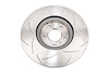 Street Series T2 Slot Brake Disc, 06-08 350Z / 05-08 G35 / 06-07 G35X - image 1
