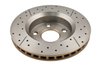 Street Series Drilled/Slotted Brake Disc, 07-17 Jeep Wrangler - image 2