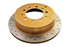 Street Series Drilled/Slotted Brake Disc, 07+ Toyota Landcruiser 200 Series - image 1