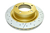 Street Series Drilled/Slotted Brake Disc, 08+ Toyota Sienna 200 Series