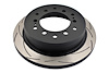 Street Series T2 Slot Brake Disc, 11+ Toyota Landcruiser 150 Series/Prado 150/10-13 Lexus GX460 - image 1