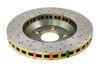 Front Drilled & Slotted 4000 Series Rotor, 05-10 Mustang GT/ 11+ V6 - image 2