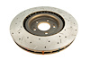 4000 Series Drilled/Slotted Brake Disc, 08+ EVO X - image 1