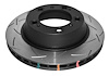 4000 Series T3 Slotted Brake Disc, 99-12 Porsche Boxter S 986 / 06-12 Cayman S 987 - image 1