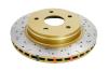 4000 Series Drilled and Slotted Front Rotor, 05-09 Dodge Durango/05-10 Ram - image 1
