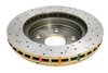 4000 Series Drilled and Slotted Front Rotor, 05-09 Dodge Durango/05-10 Ram - image 2