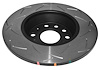 4000 Series T3 Slotted Brake Disc, 06-08 Audi A3/10/06-08 TT / 10/04-10 VW Golf (MK5)/3/05+ Passat - image 1