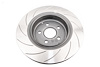 4000 Series T3 Slotted Brake Disc, 97-04 Corvette C5/C6 - image 1