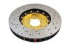 5000 Series Drilled/Slotted Brake Disc, 03-05 Evo 8/9 - image 2
