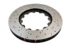 5000 Series Drilled/Slotted Brake Disc Ring, 2008+ Mitsubishi EVO 10 - image 1