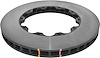 5000 Series T3 slotted Brake Disc Ring, 09-11 Nissan GTR R35