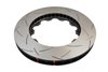 5000 Series T3 slotted Brake Disc Ring, 09-11 Nissan GTR R35 - image 2