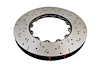 5000 Series Drilled/Slotted Brake Disc Ring, 12+ Nissan GT-R 5000 Series Brembo Only Direct Replacement Rotor