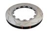 5000 Series T3 slotted Brake Disc Ring, T3 5000 Series Slotted Rotor KP w/o Nuts - AP Replacement CP4542-106/107 - image 1