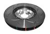 5000 Series T3 slotted Brake Disc, 5000 Fully Assembled 2-Pc Silver Hat T3 Slot Rotor - image 2