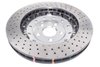 5000 Fully Assembled 2-Pc Clear Anodized Hat T3 Drilled/Dimpled Rotor, 06-17 Audi RS3 8V Sedan - image 2
