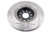 5000 Series T3 slotted Brake Disc, 5000 Fully Assembled 2-Piece Black Rotor Hat T3 Slotted - image 2