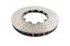 5000 Series Cross Drilled & Dimpled Brake Rotor, 19+ Chevrolet Camaro ZL1 (w/ M6 Nuts) - image 1
