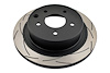 Street Series T2 Slot Brake Disc, 03-05 350Z / 03-04 G35 / 03-05 G35X - image 1