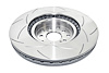 Street Series T2 Slot Brake Disc, 02-09 Subaru WRX STi 10 Stud Hole - image 1