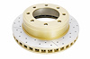 Street Series Drilled/Slotted Brake Disc, 02-09 Subaru WRX STi/2017 BRZ w/Perf Pkg. 10 Hole