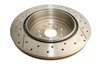 Street Series Drilled/Slotted Brake Disc, 02-07 Subaru WRX STi 10 Stud Hole - image 2