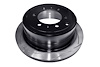 Street Series T2 Slot Brake Disc, 96-97 Lexus LX450 / 8/92+ Toyota Landcruiser 80 Series - image 1