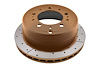 Street Series Drilled/Slotted Brake Disc, 98-05 Lexus LX470/98+ Toyota Landcruiser 100 Series - image 1