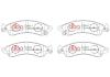 SP500 Front Brake Pads, 94-04 Mustang Cobra / 88-95 Corvette 5.7L - image 1